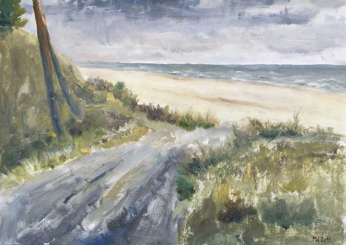 Plaża w Łebie