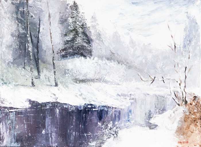 Zimowa rzeka 0215